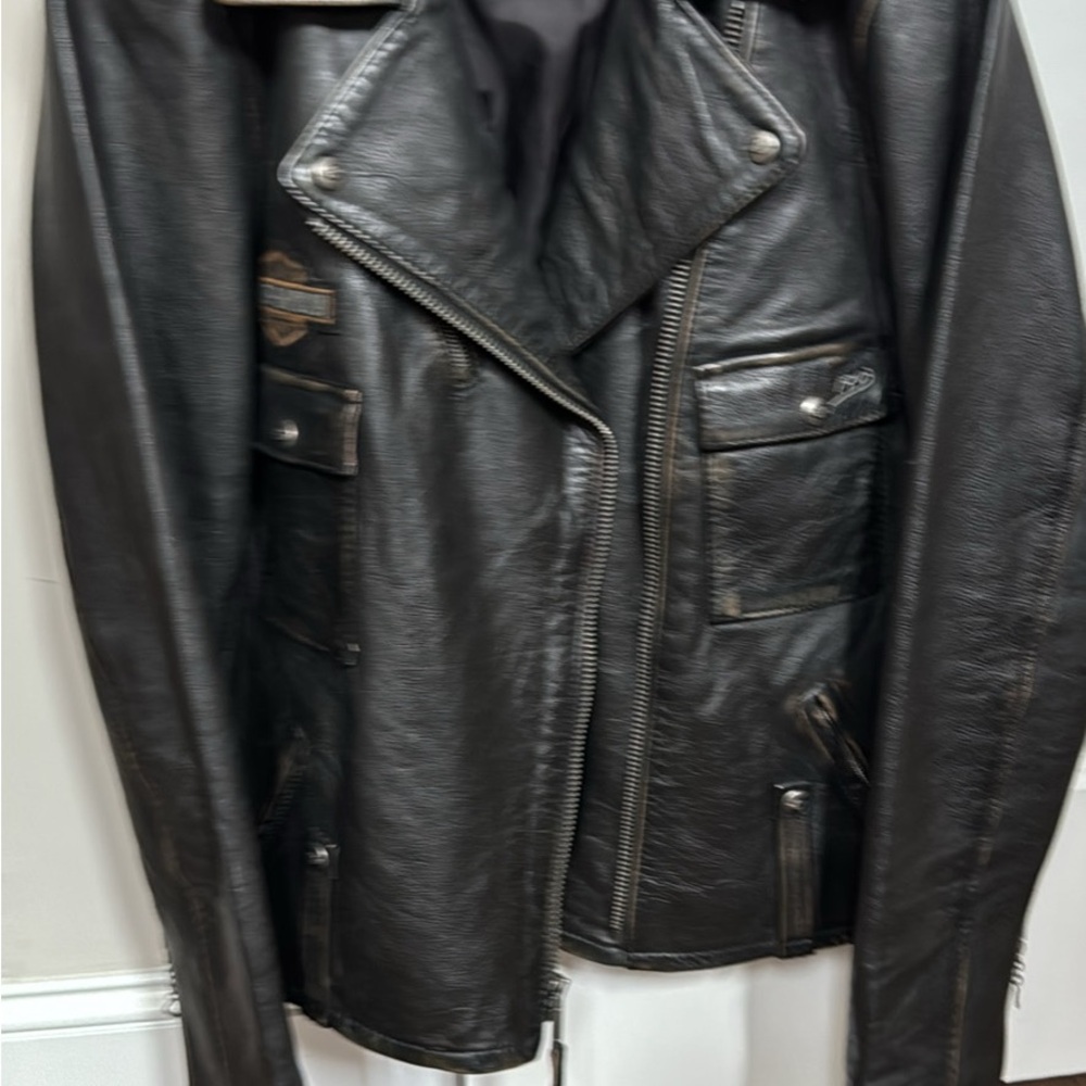 Harley-Davidson Black Leather Jacket